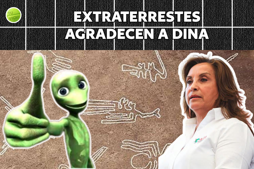 Civilizaciones espaciales agradecen a Dina por no reducir las líneas de Nazca