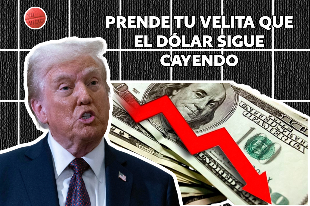 El dólar se cae y no hay quién lo levante... ni con agüita de azahar